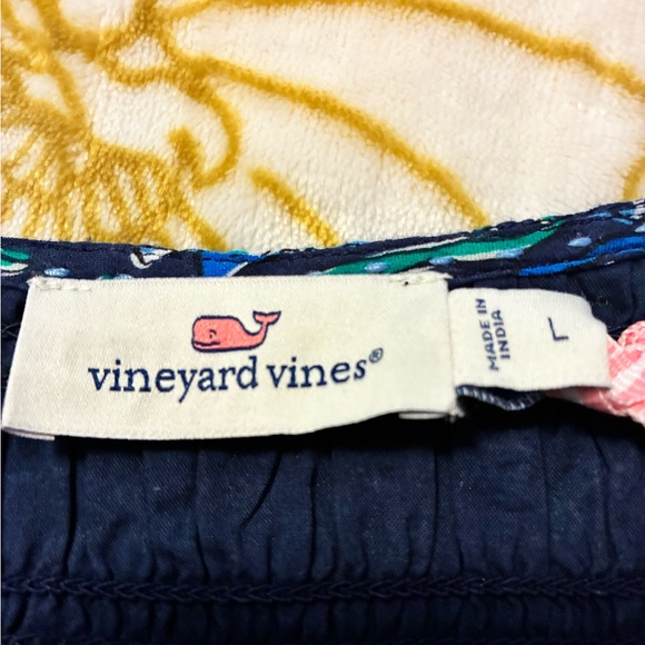 NWT Vineyard Vines Ladies Floral Smocked Midi Dress ( AMEGADA) Large - Picture 5 of 8